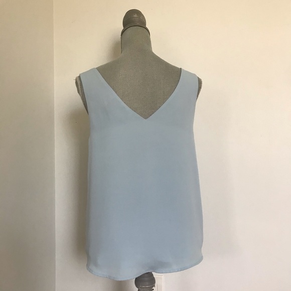 Forever 21 Dusty Blue Top - Picture 4 of 4